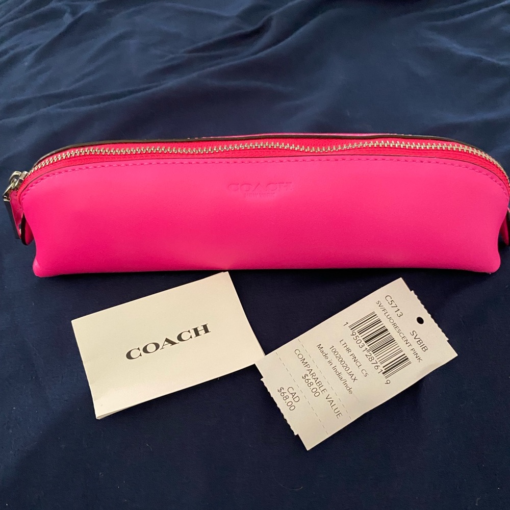 Coach Pencil Case Pouch